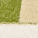Geruite \'Audrey Check\' 130x170cm - Beige/groen/paars
