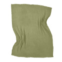 Mousseline deken \'Dorena\' 130x170cm - Groen