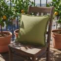 Kussenhoes \'Dorena\' 45x45cm - Groen