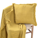 Kussenhoes \'Dorena\' 45x45cm - Geel