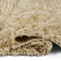 Hoogpolig Vloerkleed \'Melilla Handgeweven Wol\' - Natuurlijk