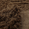Hoogpolig Vloerkleed \'Melilla Handwoven Wool\' - Bruin