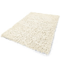 Hoogpolig Vloerkleed \'Fassale Handwoven Wool\' - Wit