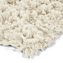 Hoogpolig Vloerkleed \'Fassale Handwoven Wool\' - Wit