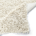 Hoogpolig Vloerkleed \'Fassale Handwoven Wool\' - Wit