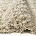 Hoogpolig Vloerkleed \'Fassale Handwoven Wool\' - Wit