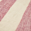 Geruite \'Beatriz Stripe\' 130x170cm - Rood/wit