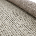 Wollen vloerkleed \'Talvia Braided Wool\' - Grijs