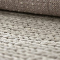 Wollen vloerkleed \'Talvia Braided Wool\' - Grijs