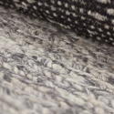 Wollen vloerkleed \'Talvia Braided Wool\' - Donkergrijs