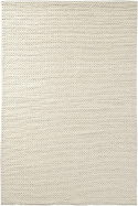 Wollen vloerkleed \'Talvia Braided Wool\' - Wit