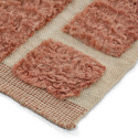 Vloerkleed \'Leknes Handgeweven Wol\' - Terracotta
