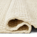 Wollen vloerkleed \'Ovelia\' - Beige/wit