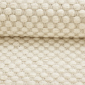Wollen vloerkleed \'Ovelia\' - Beige/wit