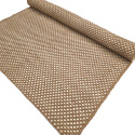 Wollen vloerkleed \'Ovelia\' - Bruin/wit