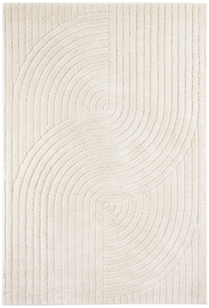 Hoogpolig Vloerkleed \'Wendy\' - Wit in de groep Inrichting / Vloerkleden / Ruggen bij Reforma (V2019)