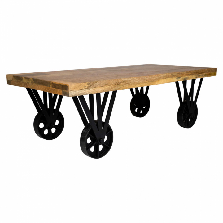 Salontafel Vintage - Natuur/Metaal in de groep Meubels / Tafels / Salontafels bij Reforma (VAC-9026)