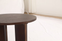 Salontafel \'Cr&eacute;me\' Rond 55 cm - Walnoot