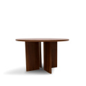 Salontafel \'Créme\' Rond 75cm - Walnoot