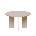 Salontafel \'Créme\' Rond 75cm - Natuur