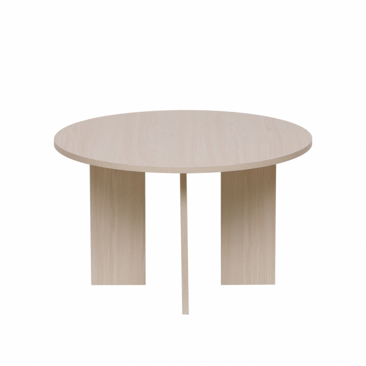 Salontafel \'Créme\' Rond 75cm - Natuur in de groep Meubels / Tafels / Salontafels bij Reforma (WD-17-2)
