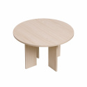 Salontafel \'Créme\' Rond 75cm - Natuur
