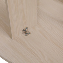 Salontafel \'Créme\' Rond 75cm - Natuur