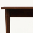 Eettafel \'Fager\' 135cm - Walnoot
