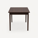 Eettafel \'Fager\' 135cm - Walnoot