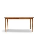 Eettafel \'Fager\' 135cm - Wit gepigmenteerd
