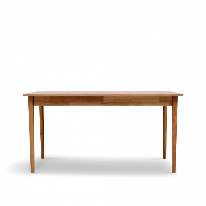 Eettafel \'Fager\' 135cm - Wit gepigmenteerd in de groep Meubels / Tafels / Eettafel bij Reforma (WD-18-1-whitepigmented)