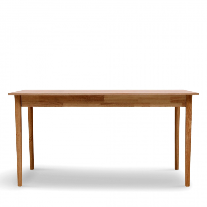 Eettafel \'Fager\' 135cm - Wit gepigmenteerd in de groep Meubels / Tafels / Eettafel bij Reforma (WD-18-1-whitepigmented)