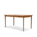 Eettafel \'Fager\' 135cm - Wit gepigmenteerd