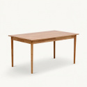 Eettafel \'Fager\' 135cm - Wit gepigmenteerd