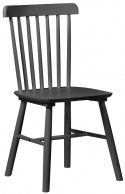 Stapelstoel \'Elsa\' - Zwart