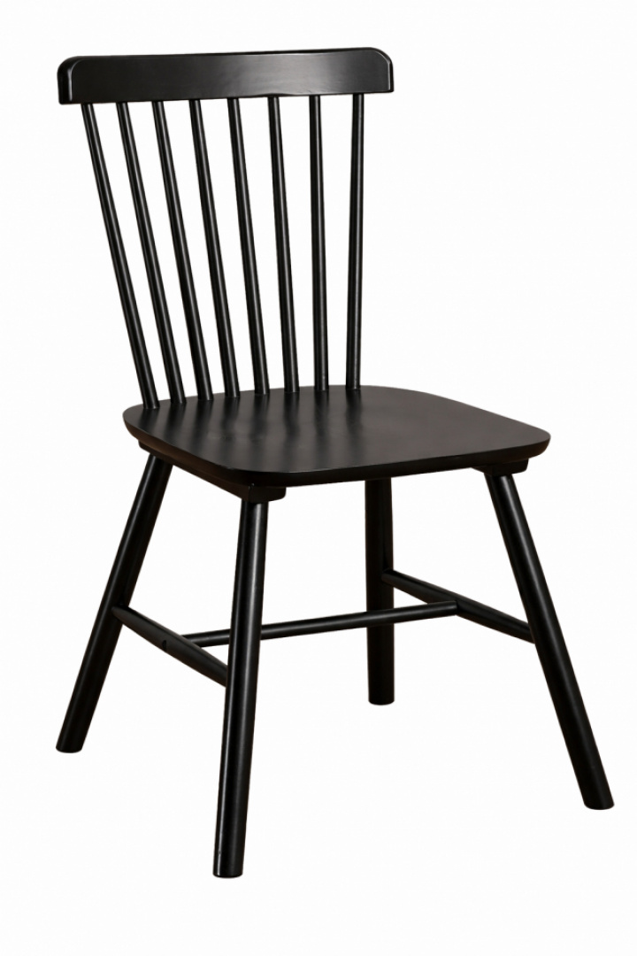 Stapelstoel \'Elsa\' - Zwart in de groep Meubels / Zitmeubels / Stoelen bij Reforma (WD2001-KD-black)