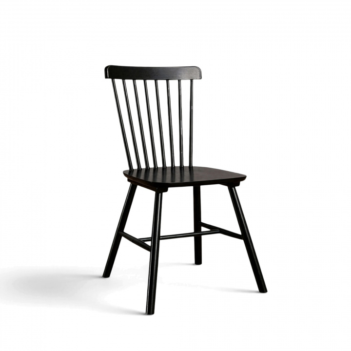 Stapelstoel \'Elsa\' - Zwart in de groep Meubels / Zitmeubels / Stoelen bij Reforma (WD2001-KD-black)