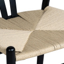 Stoel \'Alta\' - Zwart/Beige