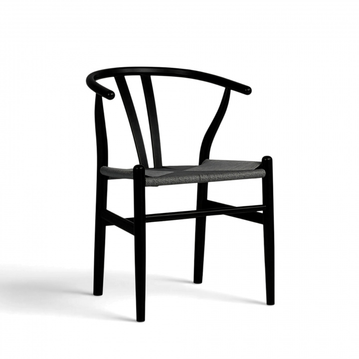 Stoel \'Alta\' - Zwart in de groep Meubels / Zitmeubels / Stoelen bij Reforma (WS-8651A-BlackBlack-NEW)