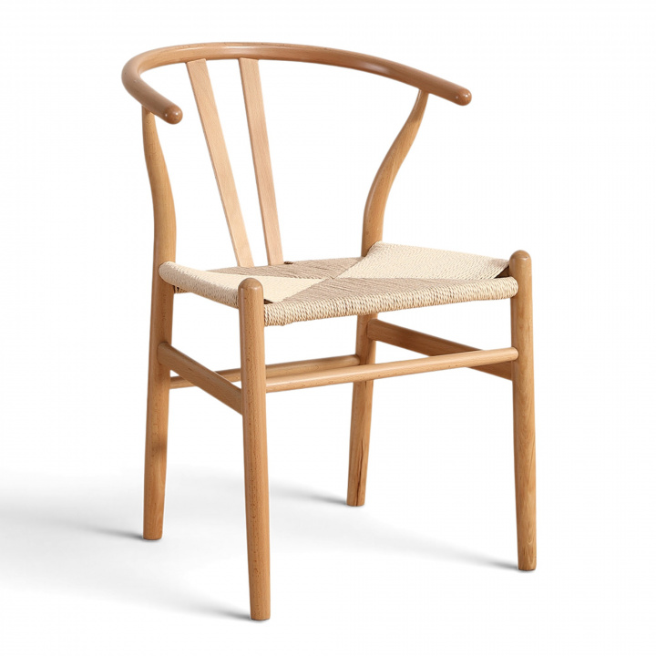 Stoel \'Alta\' - Natuurlijk in de groep Meubels / Zitmeubels / Stoelen bij Reforma (WS-8651A-Natural-NEW)
