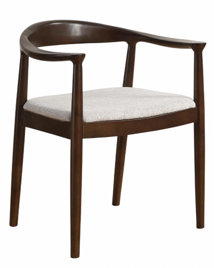 Stoel \'Ask\' - Noten/Grijs in de groep Meubels / Zitmeubels / Stoelen bij Reforma (WS-8656-Walnut)