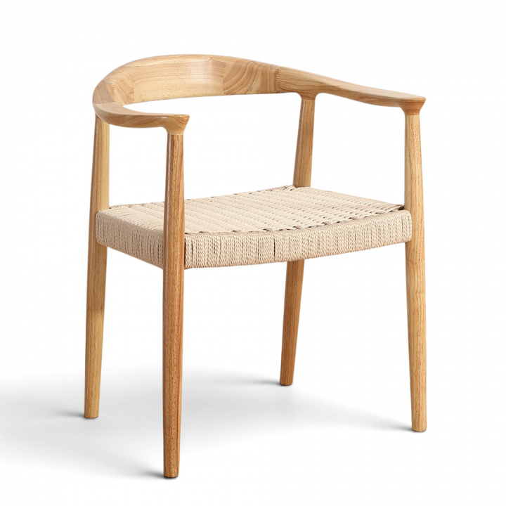 Stoel \'Ask\' - Natuurlijk in de groep Meubels / Zitmeubels / Stoelen bij Reforma (WS-8658-Natural)