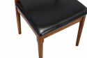 Stoel \'Fager\' - Noten/Zwart