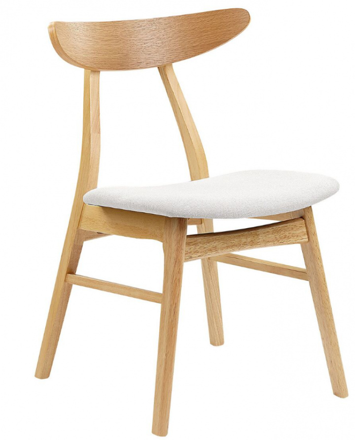 Stoel \'Asta\' - Natuurlijk/Lichtgrijs in de groep Meubels / Zitmeubels / Stoelen bij Reforma (WS-ND007-natur-ljusgra)