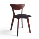 Stoel \'Sirdal\' - Noten/Donkergrijs