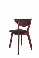 Stoel \'Sirdal\' - Noten/Donkergrijs