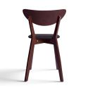 Stoel \'Sirdal\' - Noten/Donkergrijs