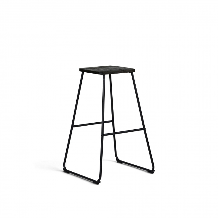 Barkruk \'Bor&aring;s\' - Bruin/Zwart in de groep Meubels / Zitmeubels / Barkrukken bij Reforma (WX-3061HW)
