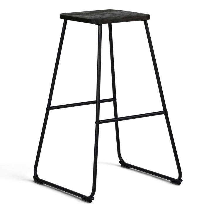 Barkruk \'Bor&aring;s\' - Bruin/Zwart in de groep Meubels / Zitmeubels / Barkrukken bij Reforma (WX-3061HW)