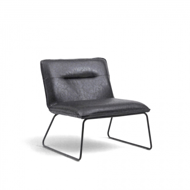 Fauteuil \'Chelsea\' - Zwart in de groep Meubels / Zitmeubels / Fauteuils bij Reforma (WX-7001-black)